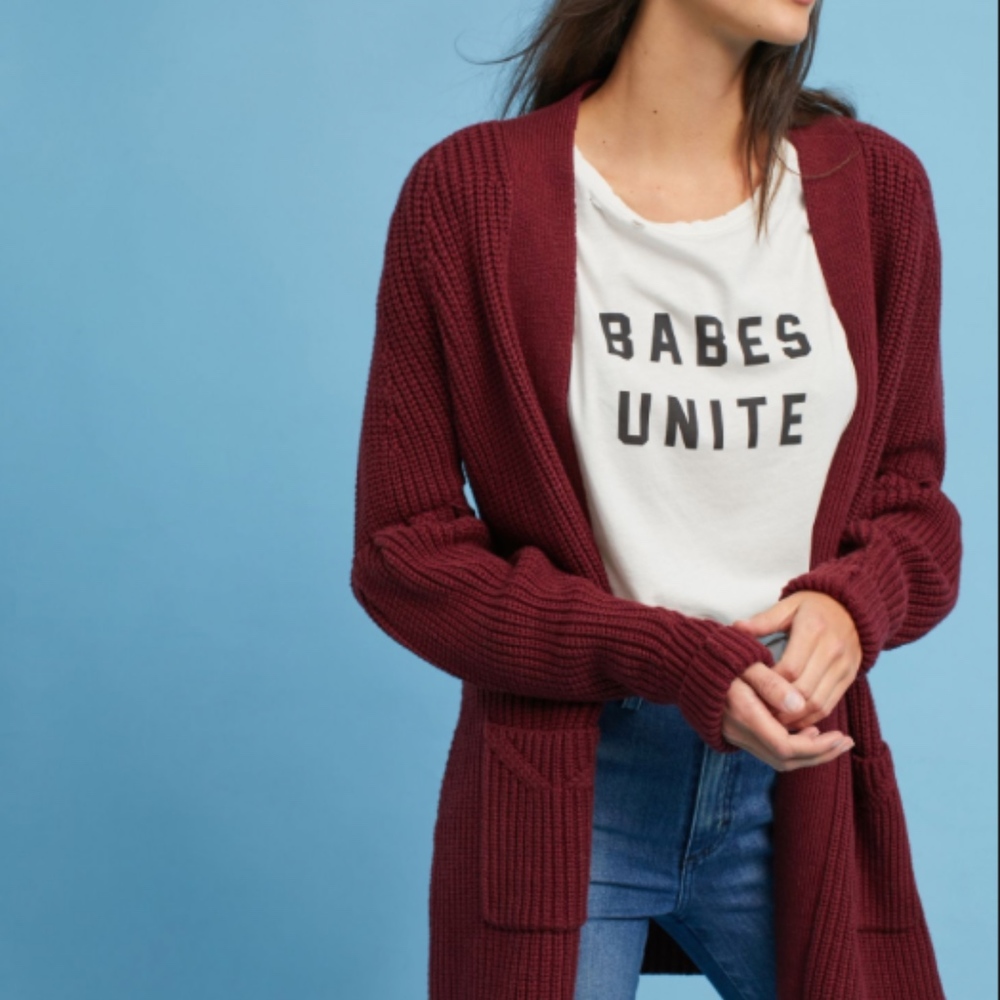 Top rated🔥Knitted knotted balloon sleeve cardigan